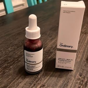 NIB The Ordinary AHA + BHA Peeling Solution Exfoliating Facial